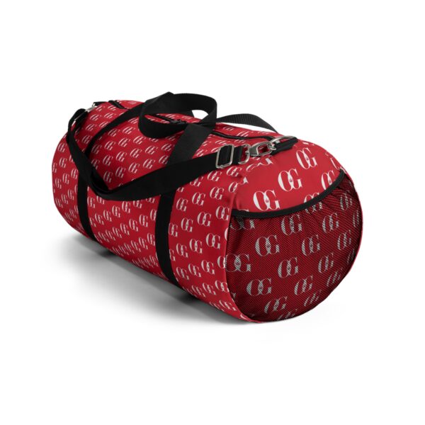 Red OG Monogram Duffel Bag - Perfect for Travel or Gym - Image 4