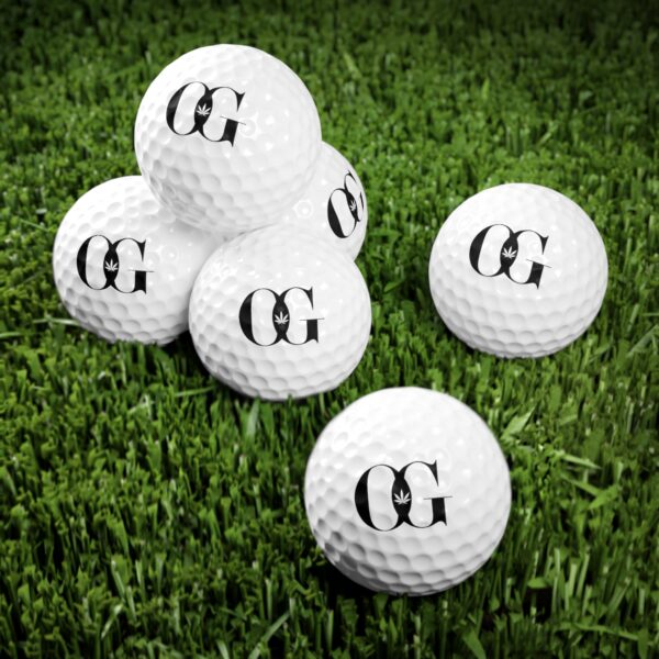 OG Golf Balls, 6pcs - Image 3