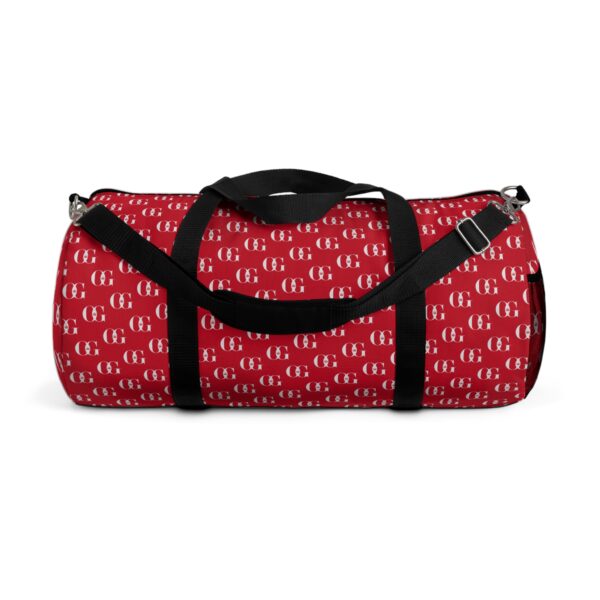 Red OG Monogram Duffel Bag - Perfect for Travel or Gym