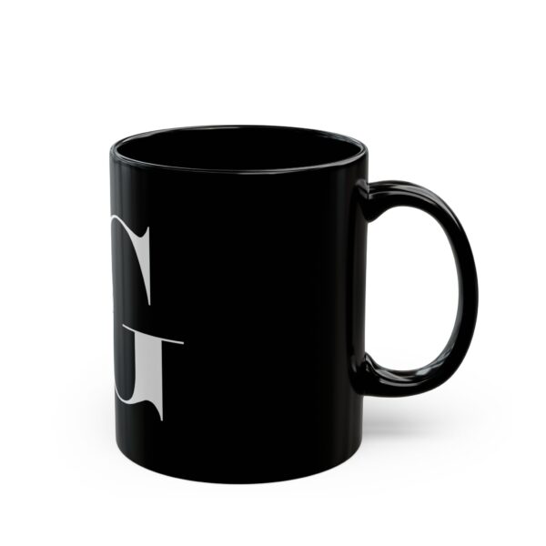 OG Cannabis Graphic Black Mug - Stylish 11oz & 15oz Coffee Cup for Stoners - Image 2