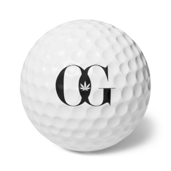 OG Golf Balls, 6pcs