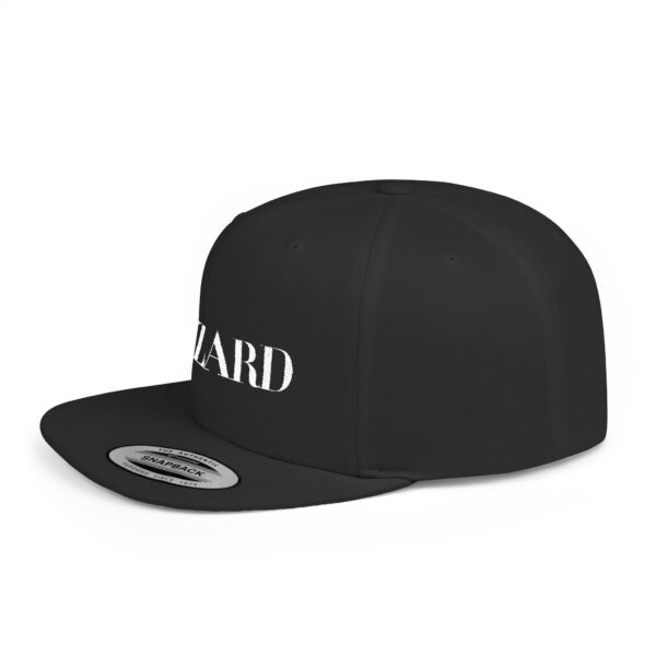 Cool Wizard Flat Bill Snapback Cap | Trendy Urban Style Hat - Image 3