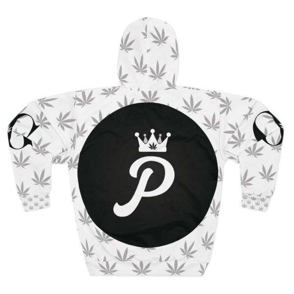 OG Push Pressure Cannabis Leaf Unisex Pullover Hoodie - Trendy Streetwear for Relaxation & Style - Image 3