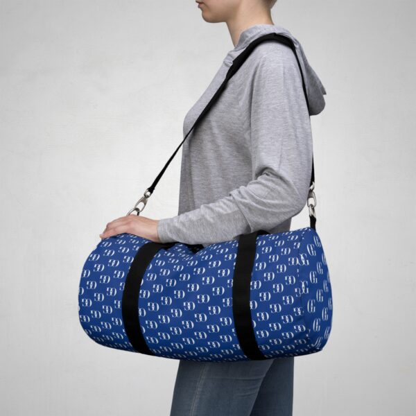 Blue OG Monogram Duffel Bag - Perfect for Travel or Gym - Image 11