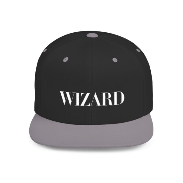 Cool Wizard Flat Bill Snapback Cap | Trendy Urban Style Hat - Image 13