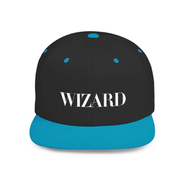 Cool Wizard Flat Bill Snapback Cap | Trendy Urban Style Hat - Image 16