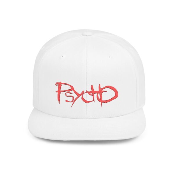 Psycho Vibe Flat Bill Snapback Cap - Urban Streetwear Style Hat