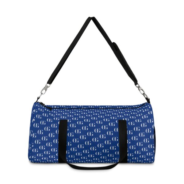 Blue OG Monogram Duffel Bag - Perfect for Travel or Gym - Image 2