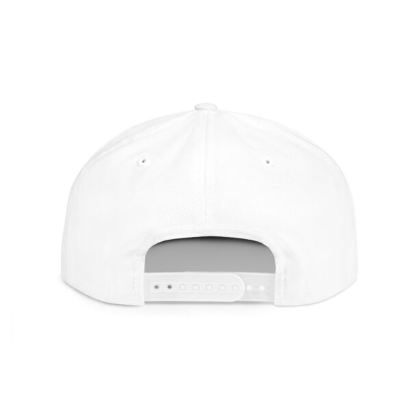 Coon Cat Crazy Flat Bill Snapback Hat - Image 5