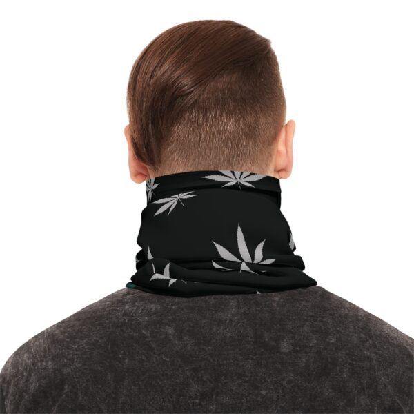 Cool Cat Cannabis Neck Gaiter | Stylish Lightweight Face Covering for Cold Weather - Image 7