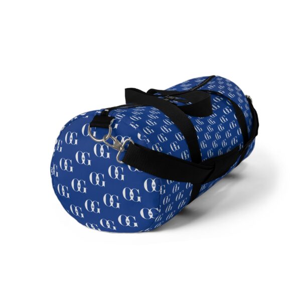 Blue OG Monogram Duffel Bag - Perfect for Travel or Gym - Image 9