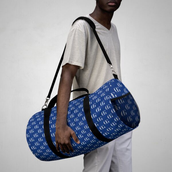 Blue OG Monogram Duffel Bag - Perfect for Travel or Gym - Image 6