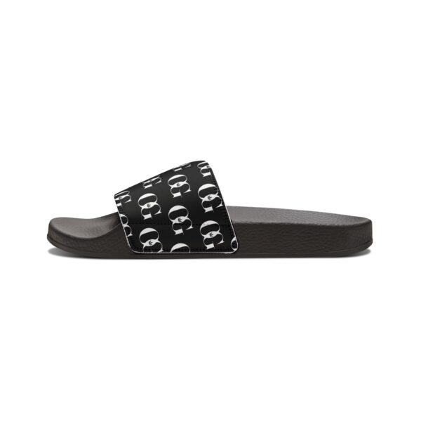 OG Monogram Pattern Slides Stylish Removable-Strap Sandals (Slides) for Casual Comfort | Perfect for Summer & Beach Days - Image 9