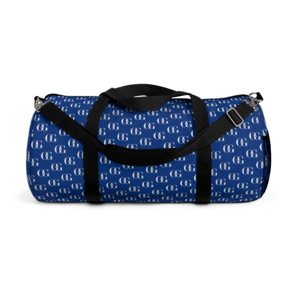 Blue OG Monogram Duffel Bag - Perfect for Travel or Gym